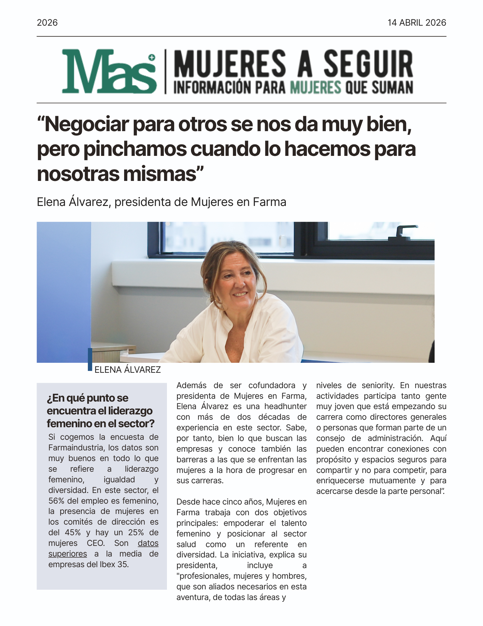 Mujeres a Seguir